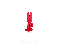 Socket module; 1-pole; red