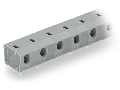 PCB terminal block; 2.5 mm; Pin spacing 10/10.16 mm; 2-pole; PUSH WIRE; 2,50 mm; gray