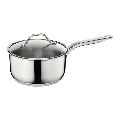 Cratita inox cu capac Tefal Intuition, diametru 18 cm, capacitate 2 litri, inductie, interior gradat