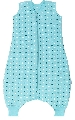 Sac de dormit cu picioruse Teal Stars 6-12 luni 0.5 Tog