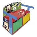 Mobilier 2 in 1 pentru depozitare jucarii Mickey Mouse