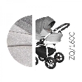 Carucior 3 in 1 cu Cadru Alb Baby Merc Zippy Q - ZQ160C