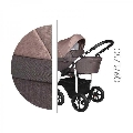 Carucior 3 in 1 cu Cadru Alb Baby Merc Q9 - 175C