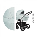 Carucior 3 in 1 cu Cadru Alb Baby Merc Q9 - 198C