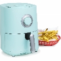 Friteuza cu aer cald My Mini Air Fryer Nostalgia, 800W, 0.9L, Timer, 200C, albastru