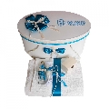 Set cutie trusou personalizata cu nume Baiat si trusou botez cu decor turcoaz Denikos® 238 NKO1794