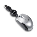 Mouse Genius Micro Traveler Notebook, USB, 1200dpi, Argintiu